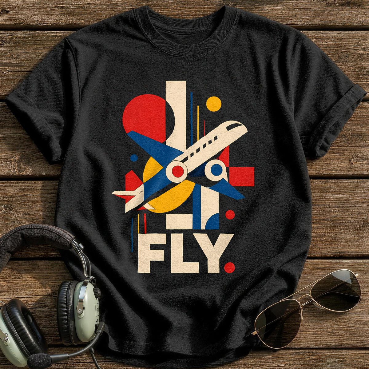 Fly Bauhaus 60 T-Shirt - Black