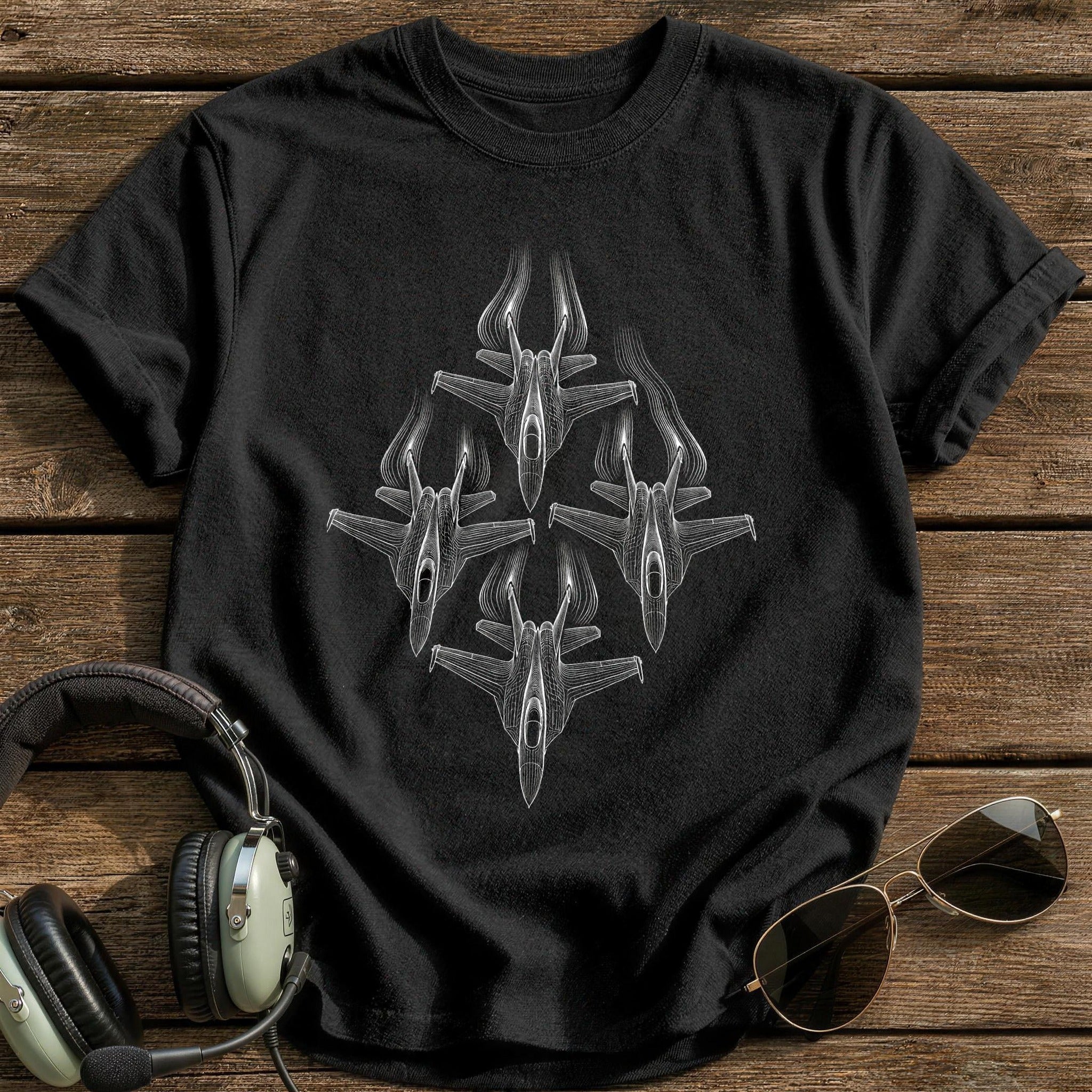 Formation Flyby 69 T-Shirt - Black