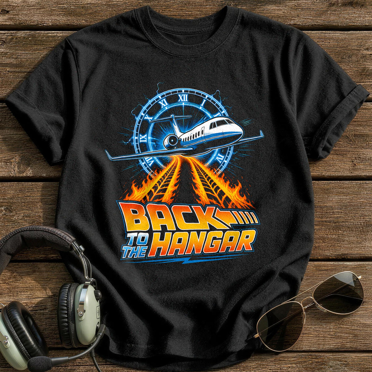 Full Throttle Hangar T-Shirt - Black