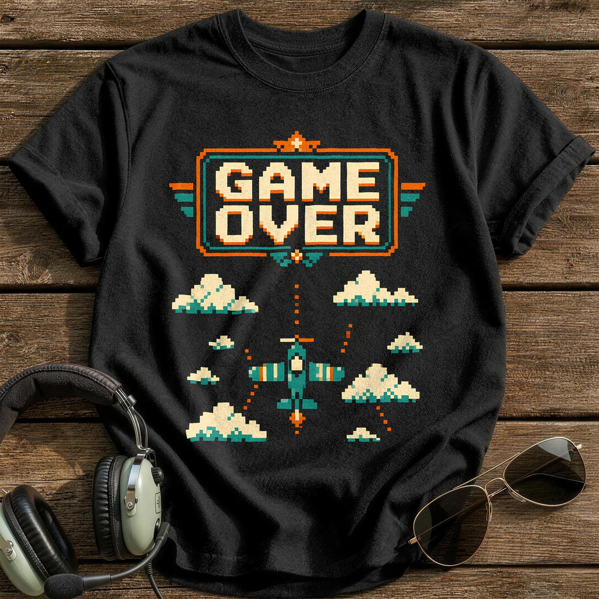 Game Over Approach T-Shirt - Black