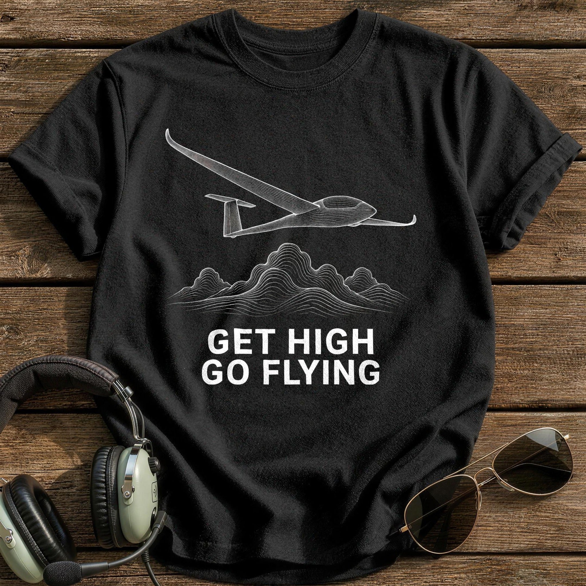Get High Flying 57 T-Shirt - Black
