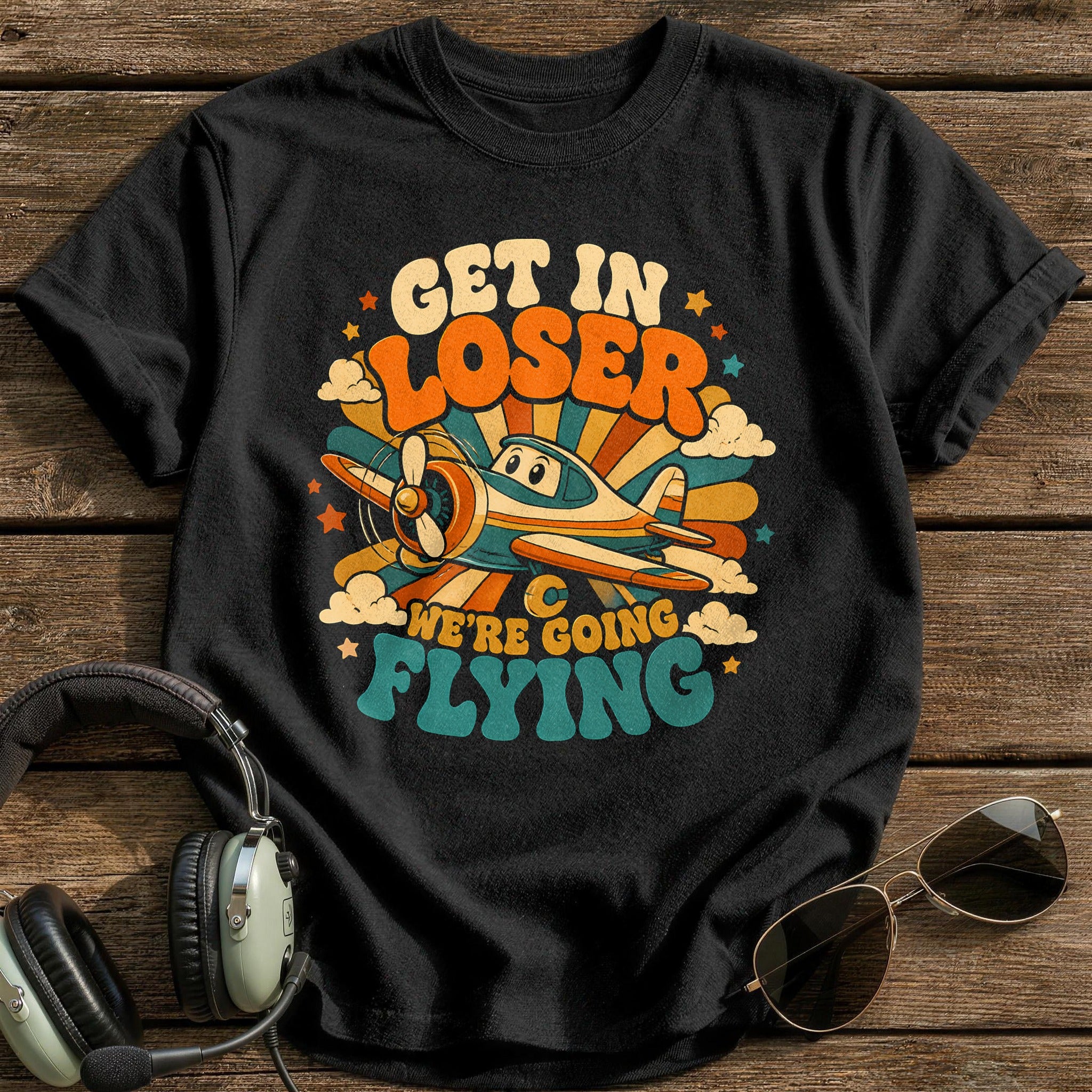 Get Loose We're Flying - Black