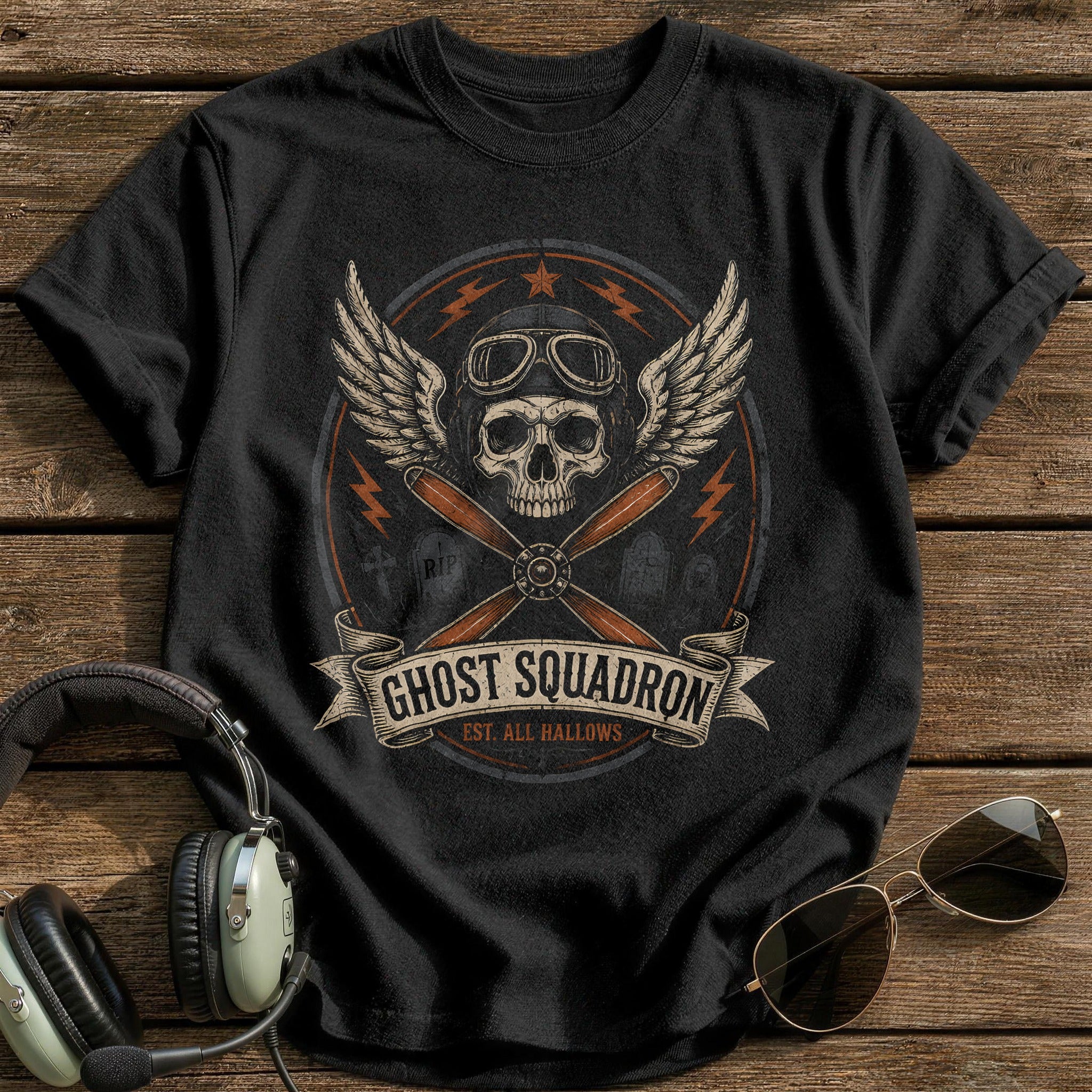 Ghost Squadron 16 T-Shirt - Black