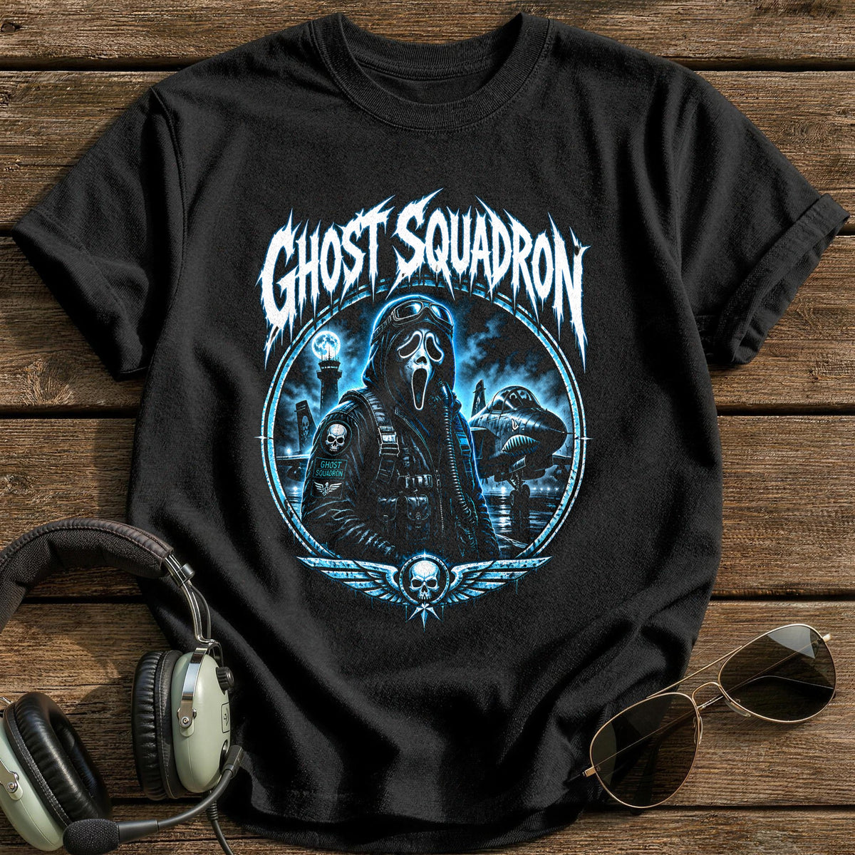 Ghost Squadron 72 T-Shirt - Black