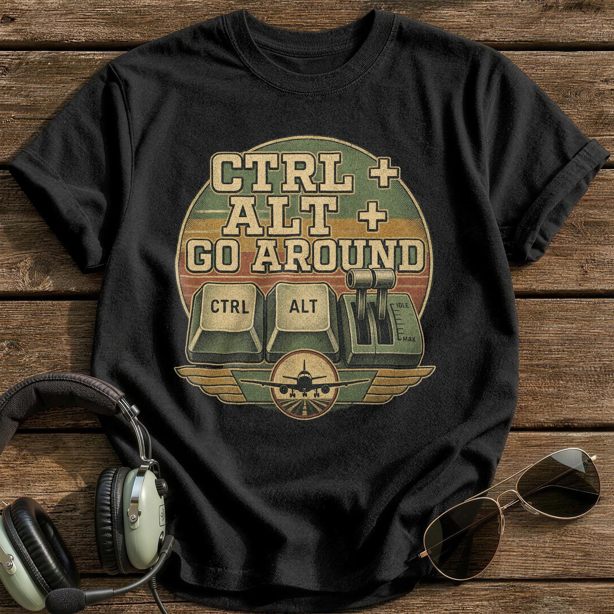 Go Around T-Shirt - Black