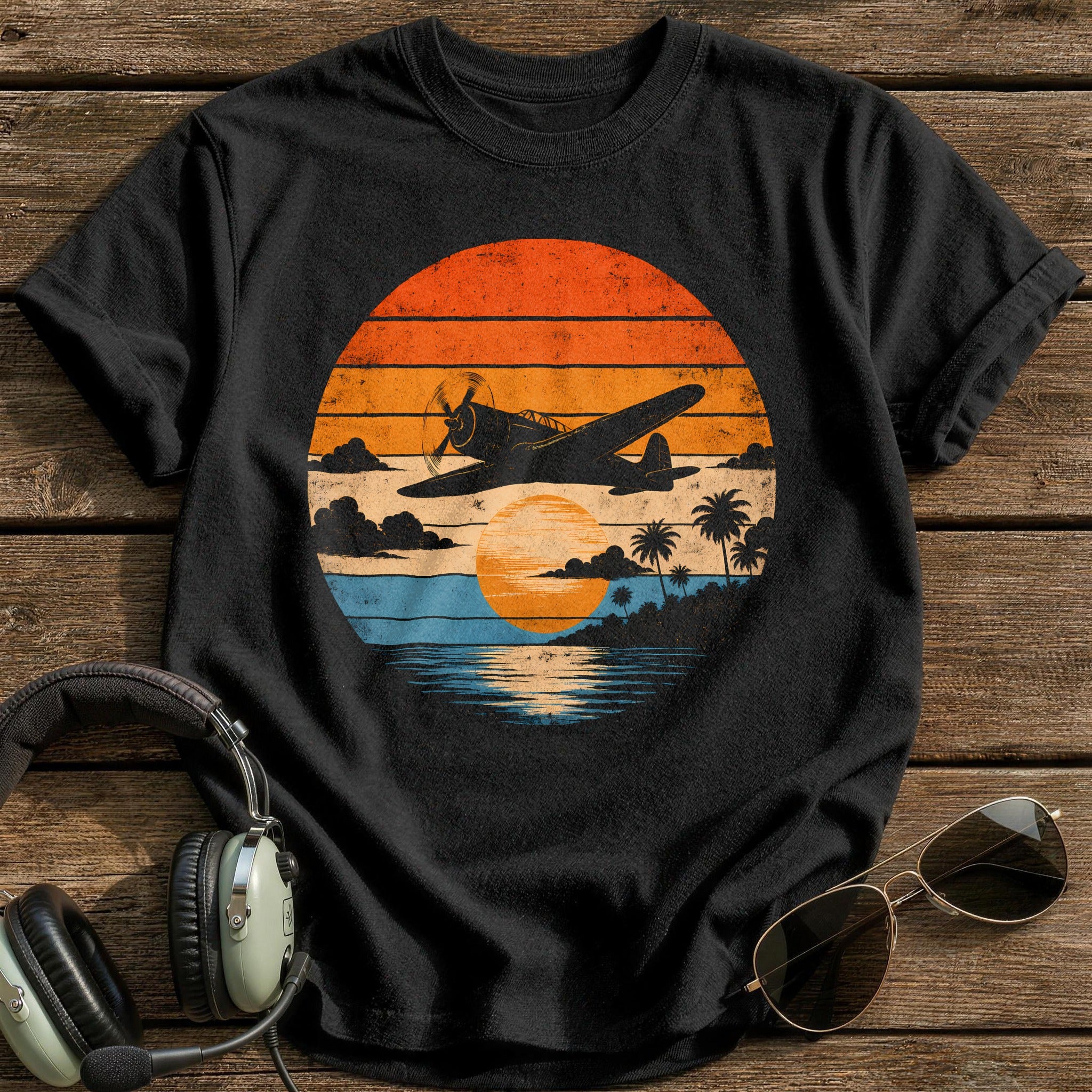 Golden Hour Approach - Black