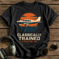 Golden Hour Trainer T-Shirt - Black