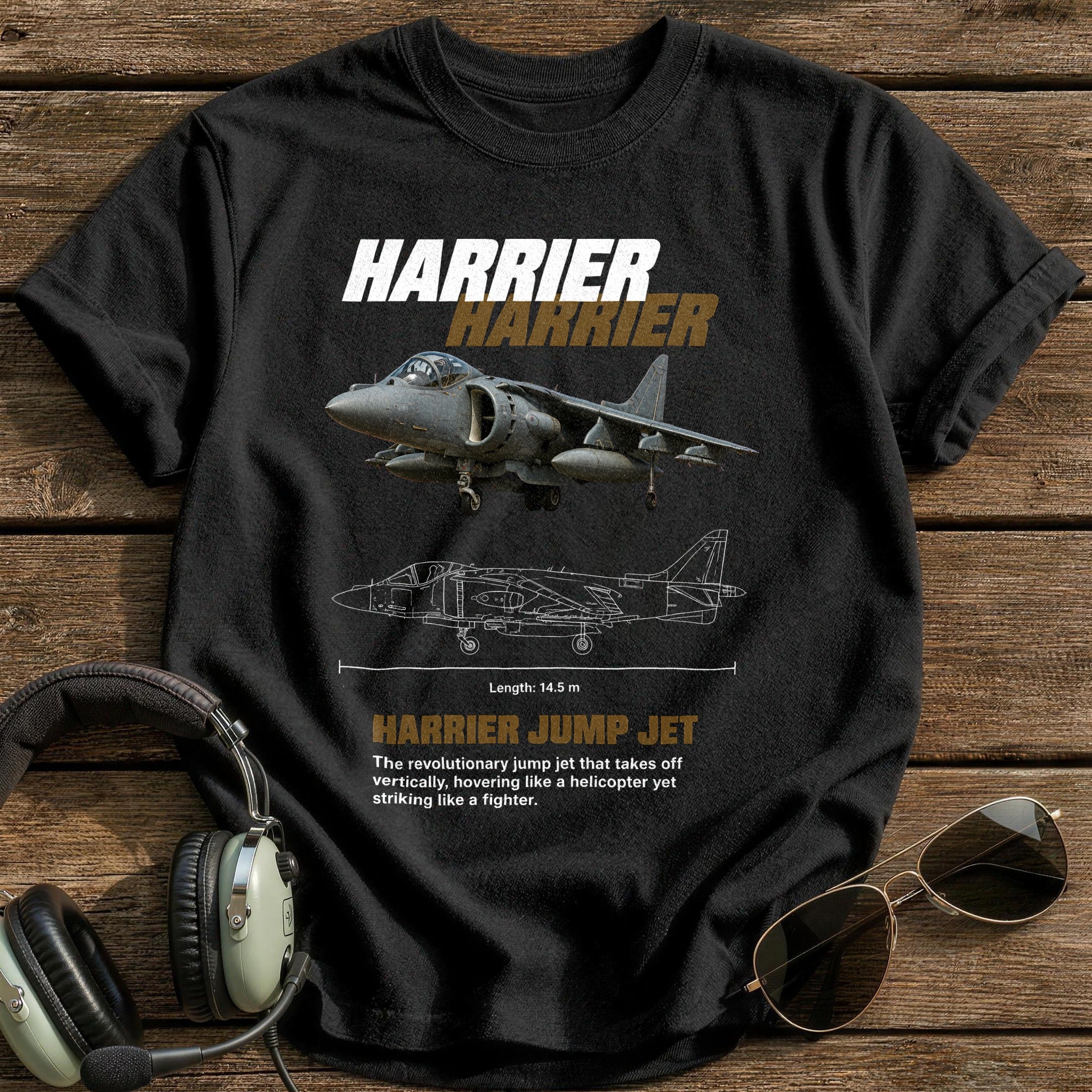 Harrier 40 T-Shirt - Black