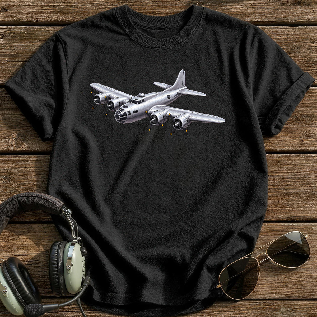 Heavy Bomber 98 T-Shirt - Black