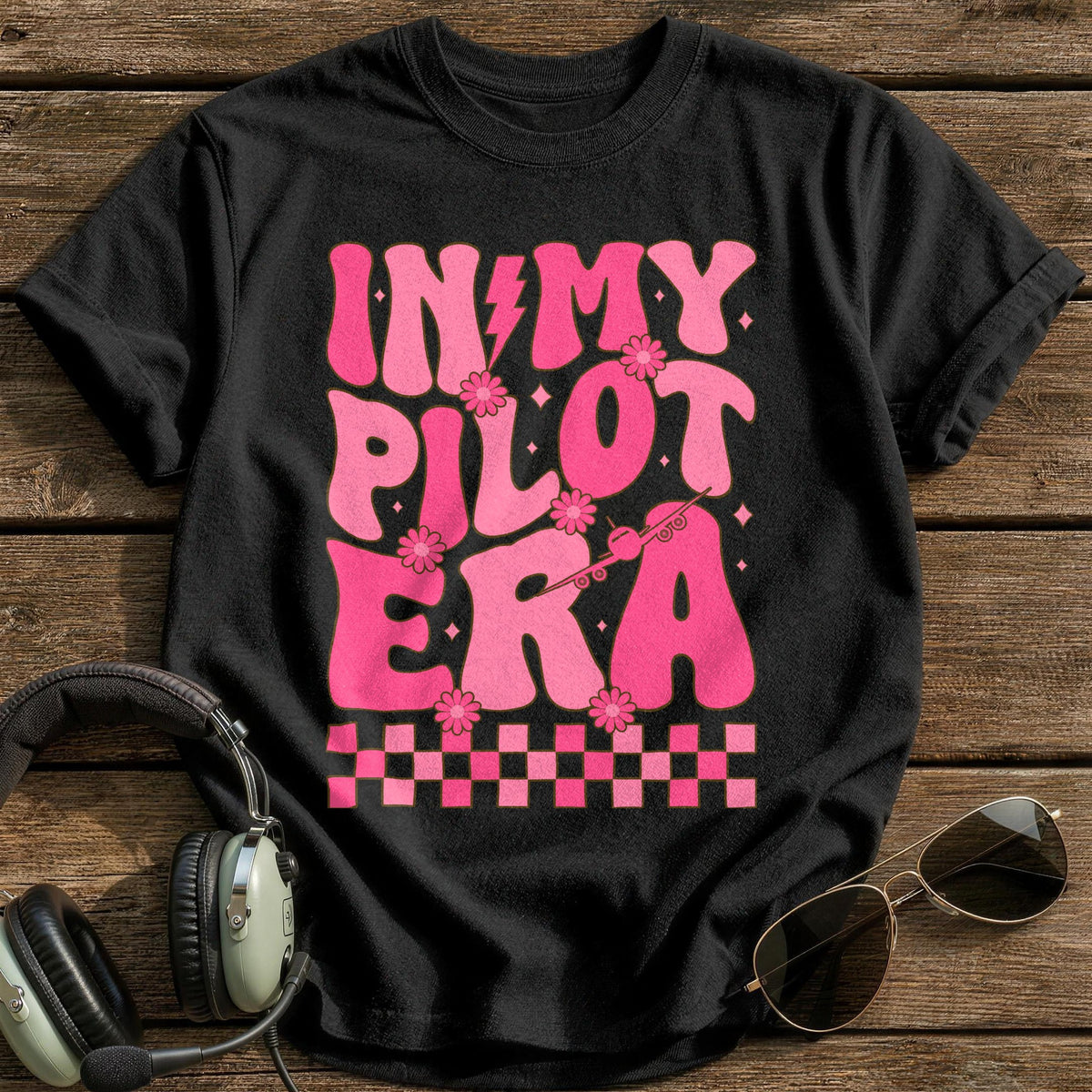 In My Pilot Era T-Shirt - Black
