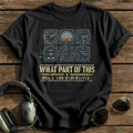 Instrument Comprehension T-Shirt - Black