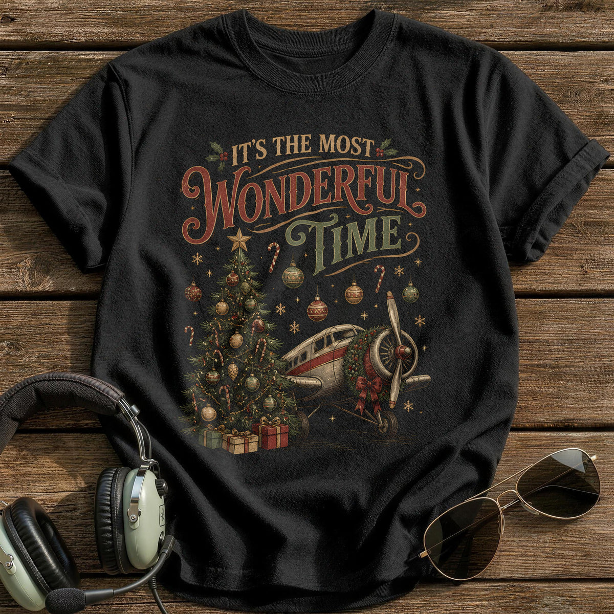 It's The Most Wonderful Time 20 T-Shirt - Black