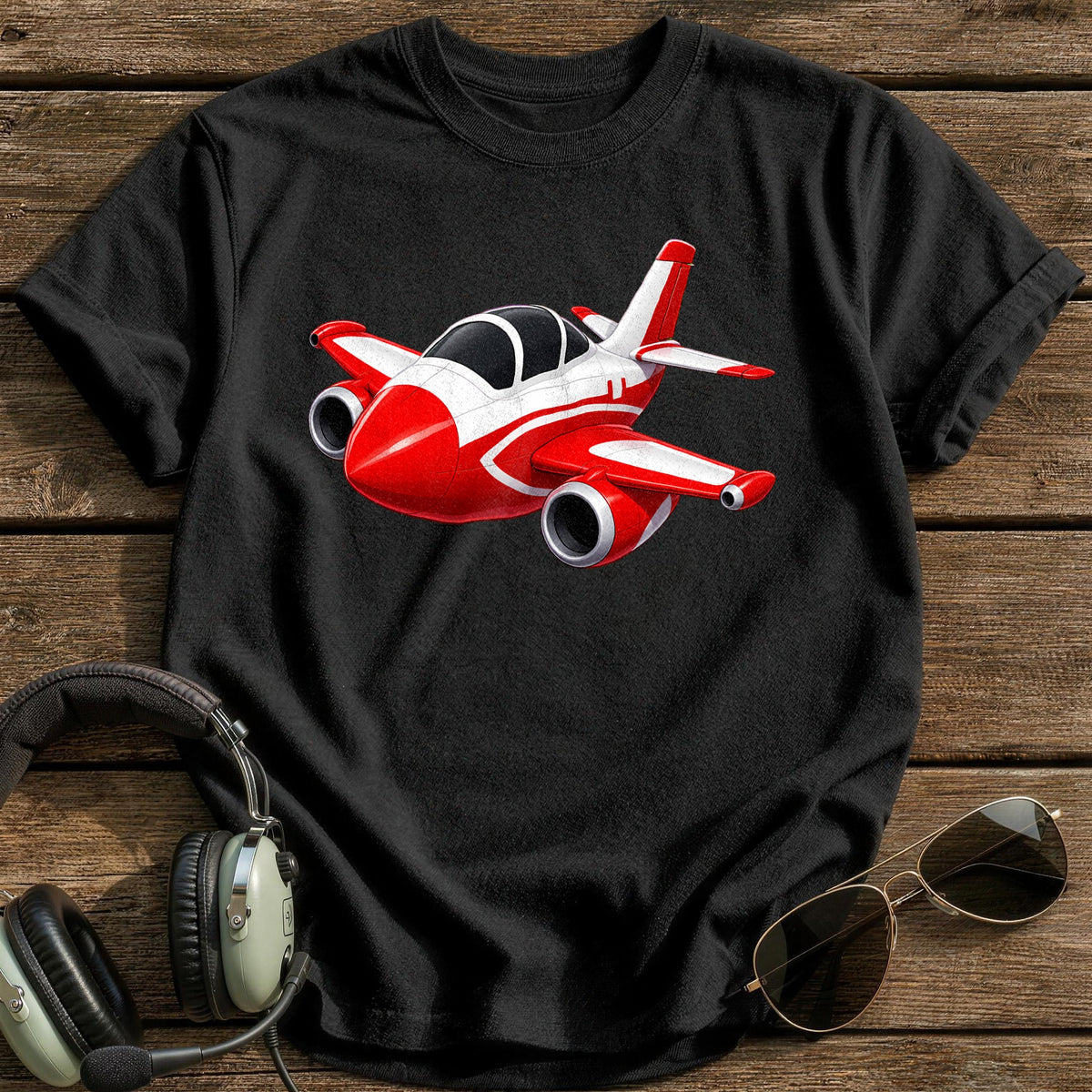 Jet Trainer 14 T-Shirt - Black