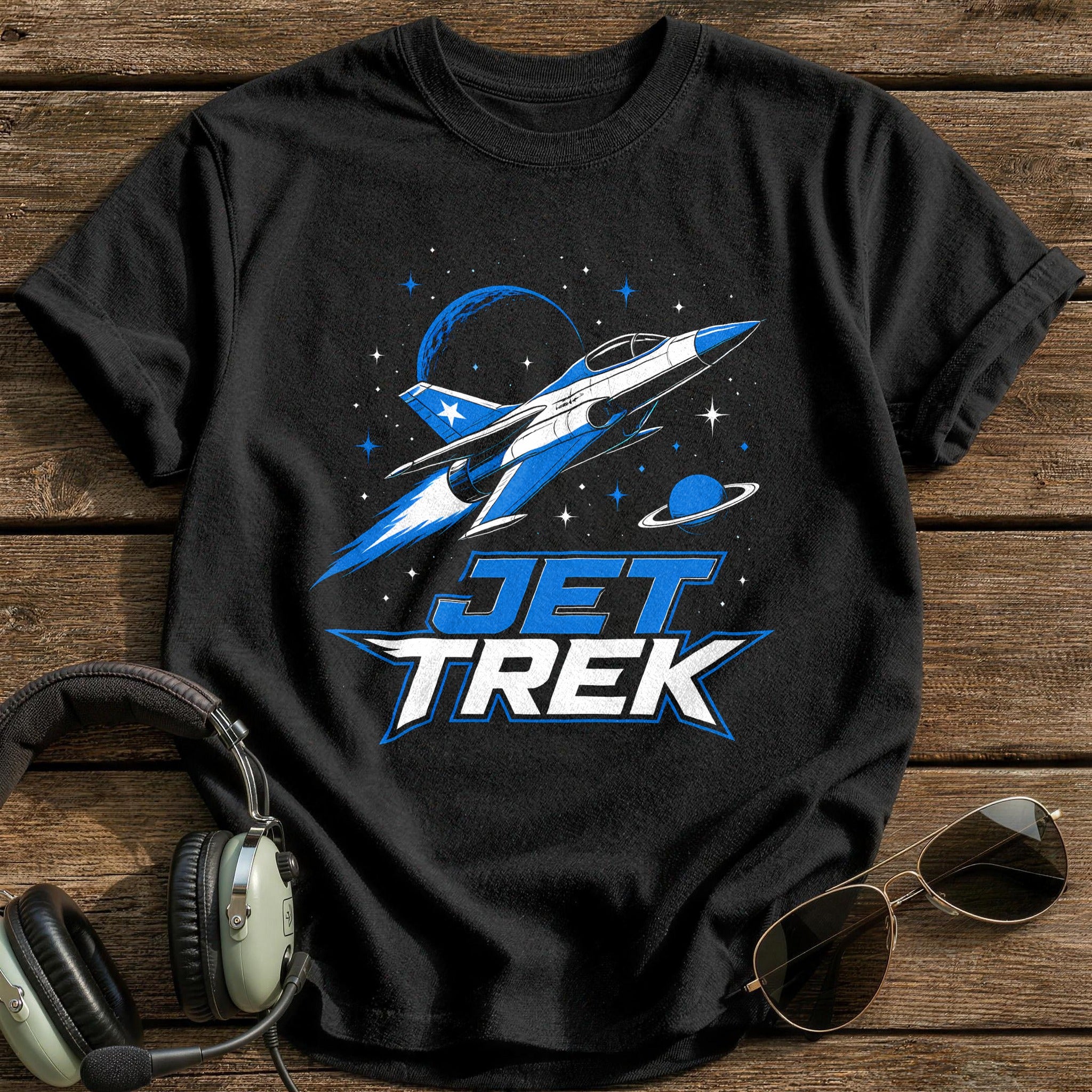 Jet Trek T-Shirt - Black