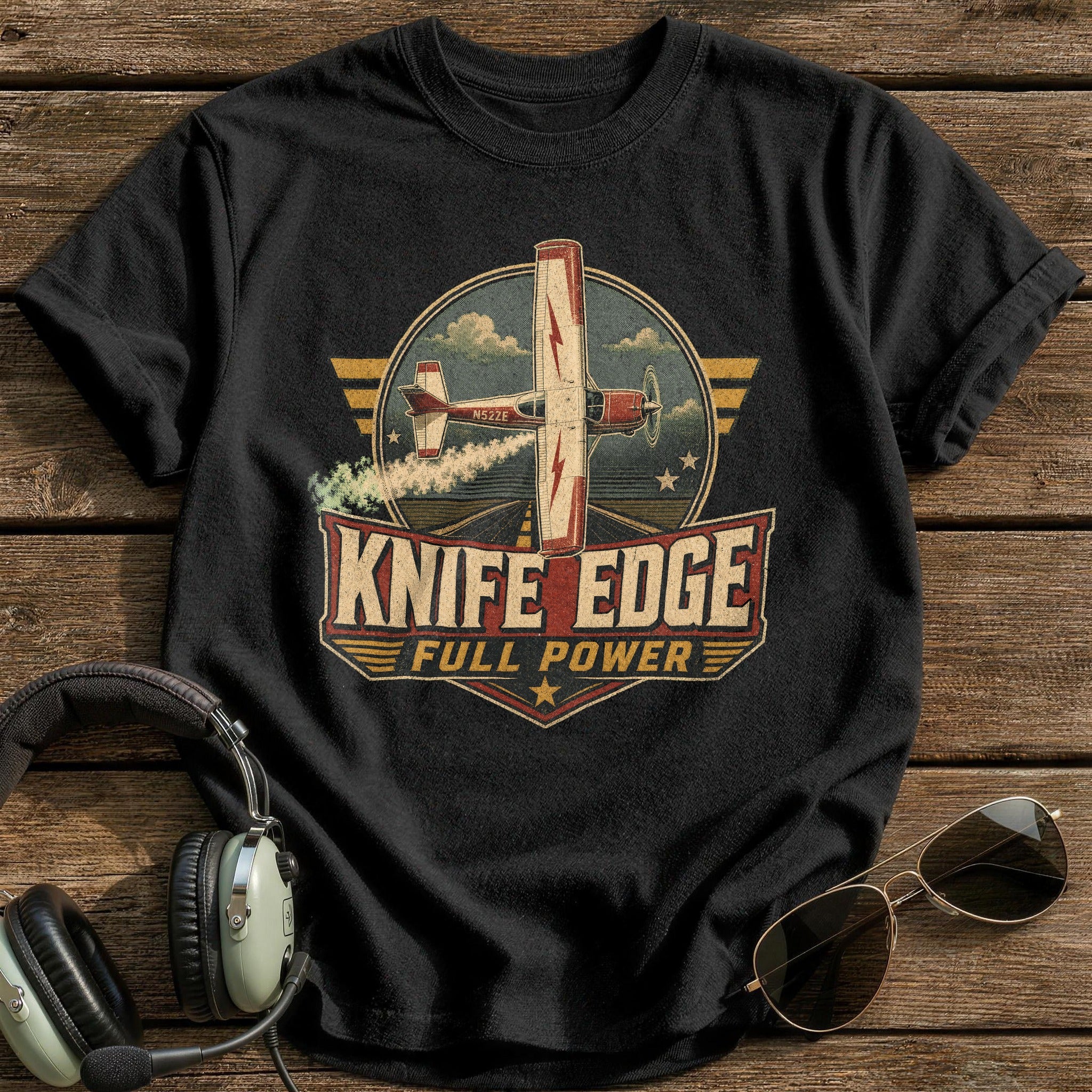 Knife Edge Full Power T-Shirt - Black