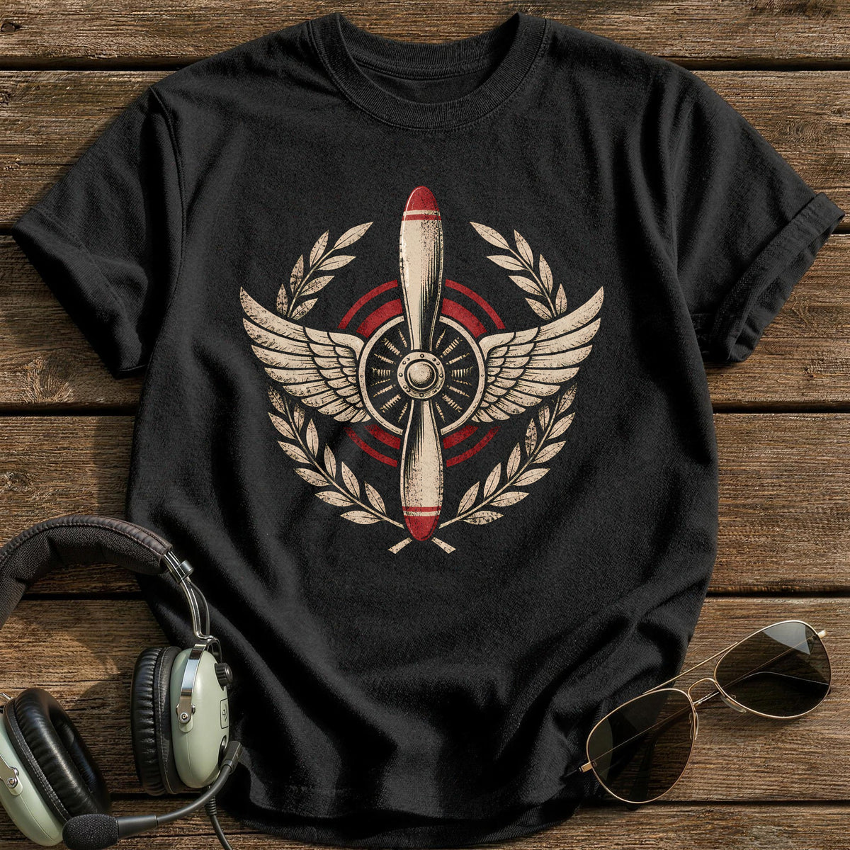 Laurel Squadron T-Shirt - Black