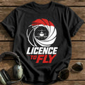 Licence to Fly T-Shirt - Black