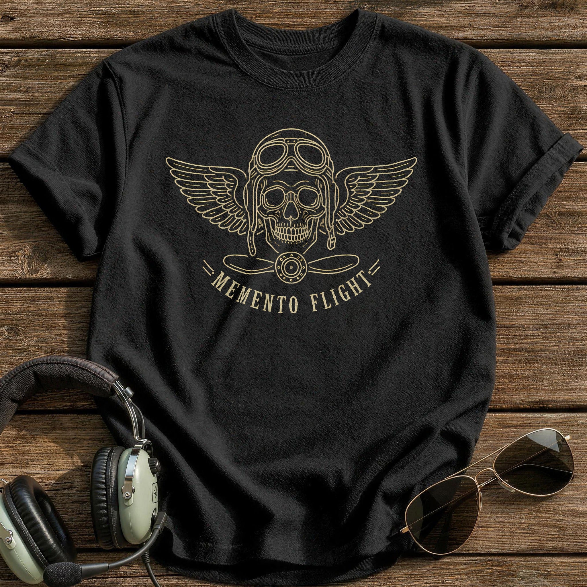 Memento Flight Skull 59 - Black