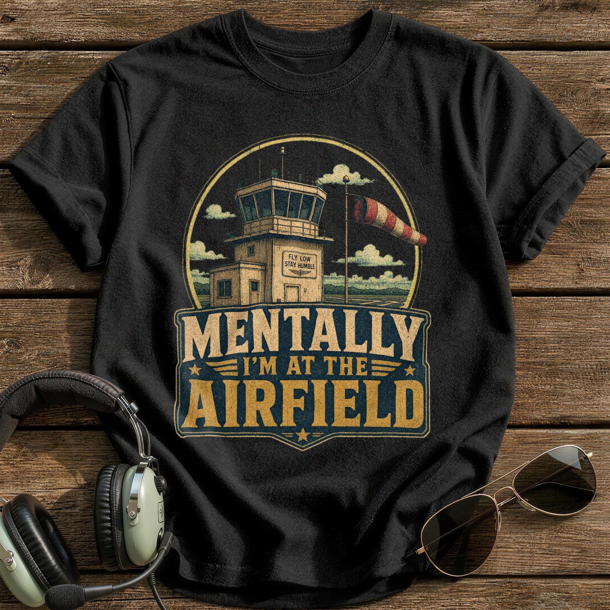 Mentally Grounded Here - Black