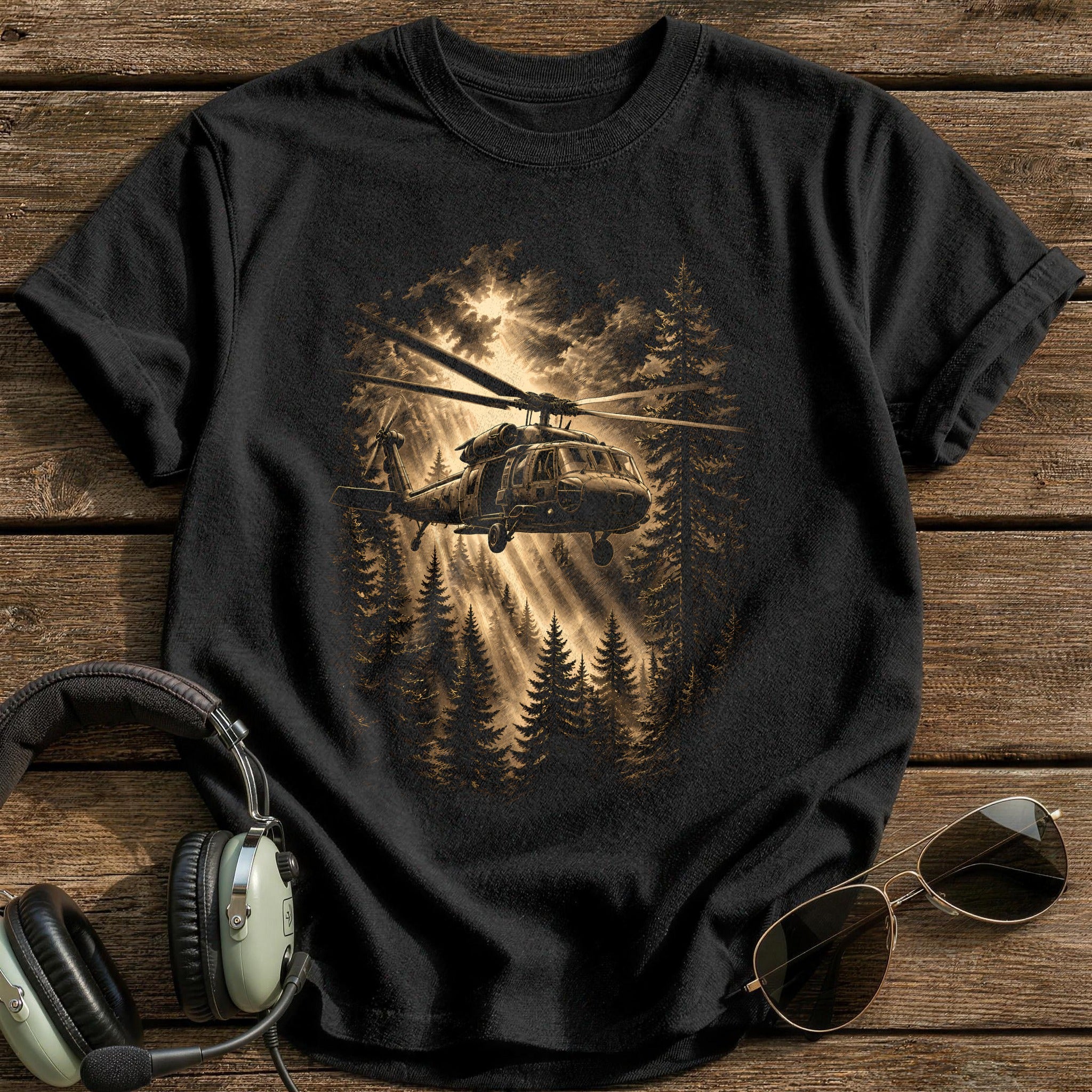 Military Utility Heli 55 - Black