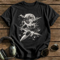 Moon Lightning Jets T-Shirt - Black
