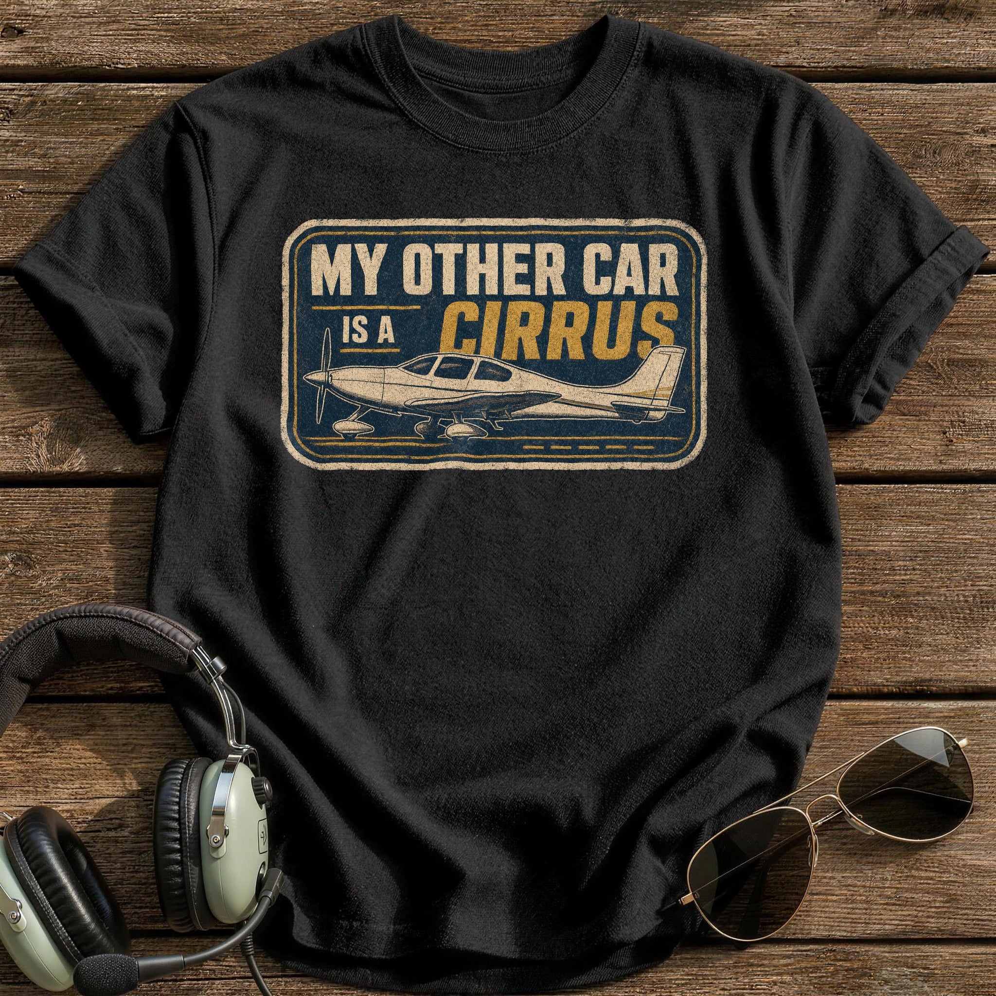 My Other Car Flies T-Shirt - Black