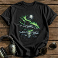 Northern Lights Flight T-Shirt - Black