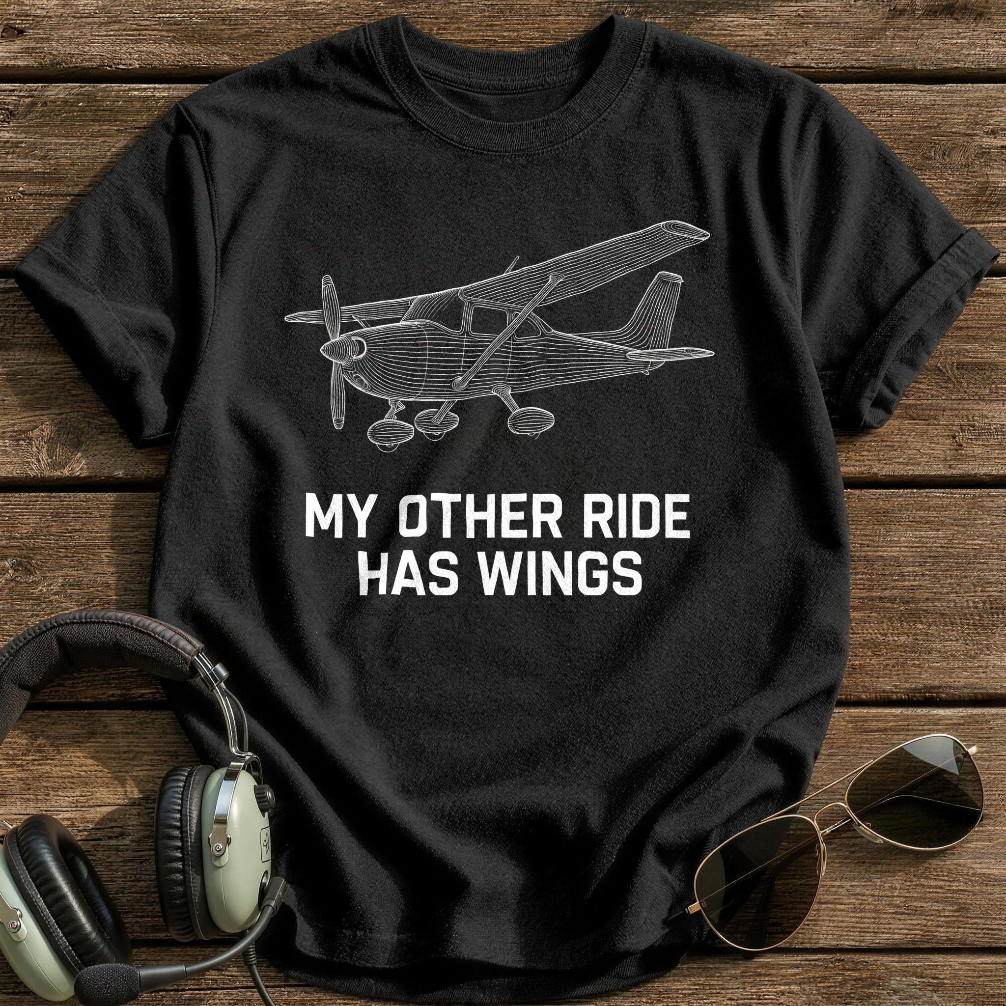 Other Ride Wings 42 T-Shirt - Black