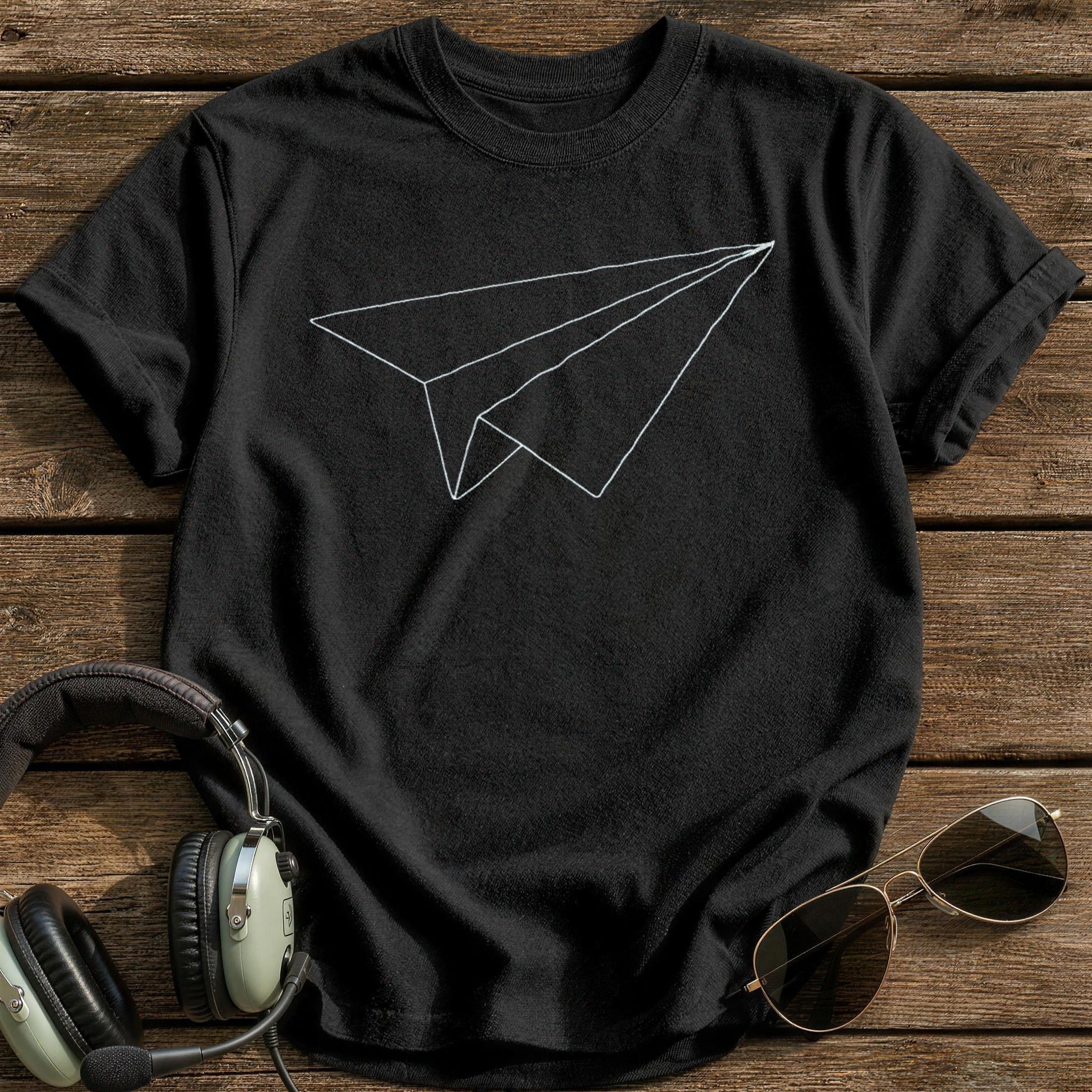 Paper Plane Pilot - Black
