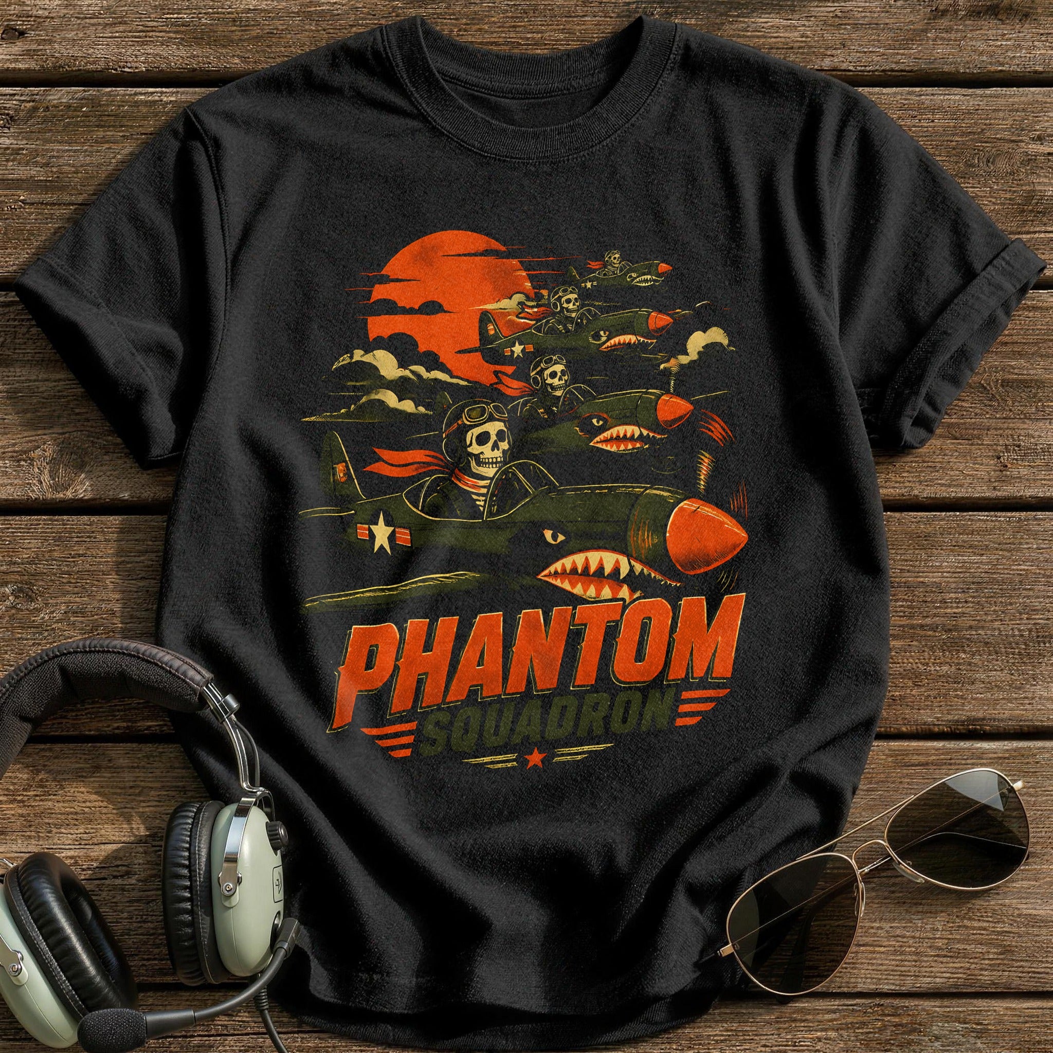Phantom Squadron 07 T-Shirt - Black