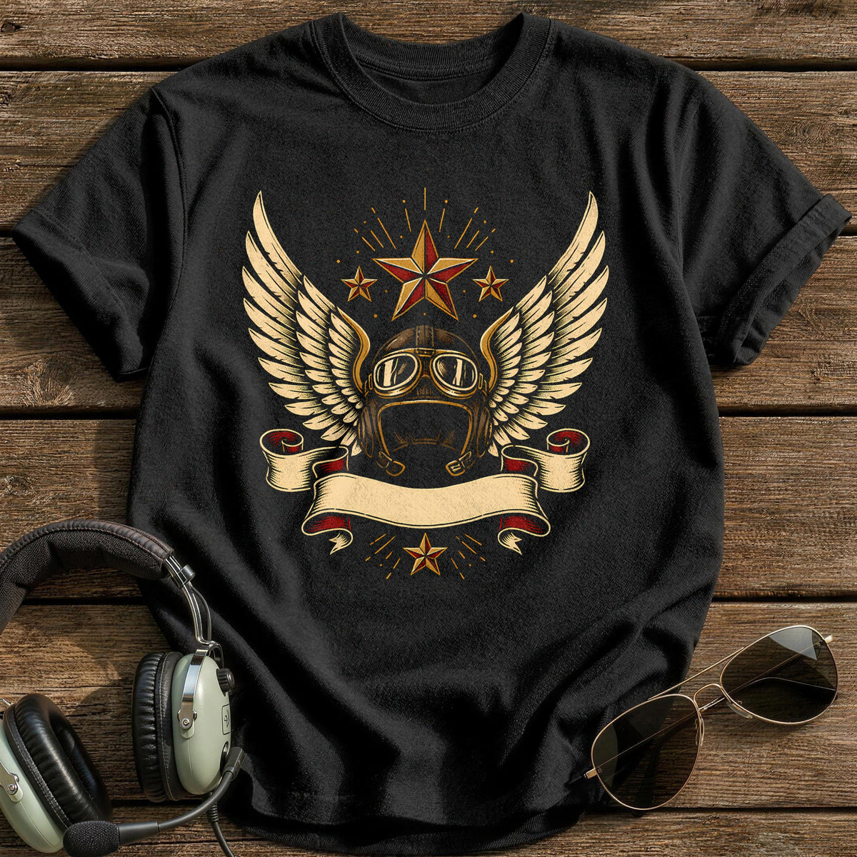 Pilot's Honour T-Shirt - Black