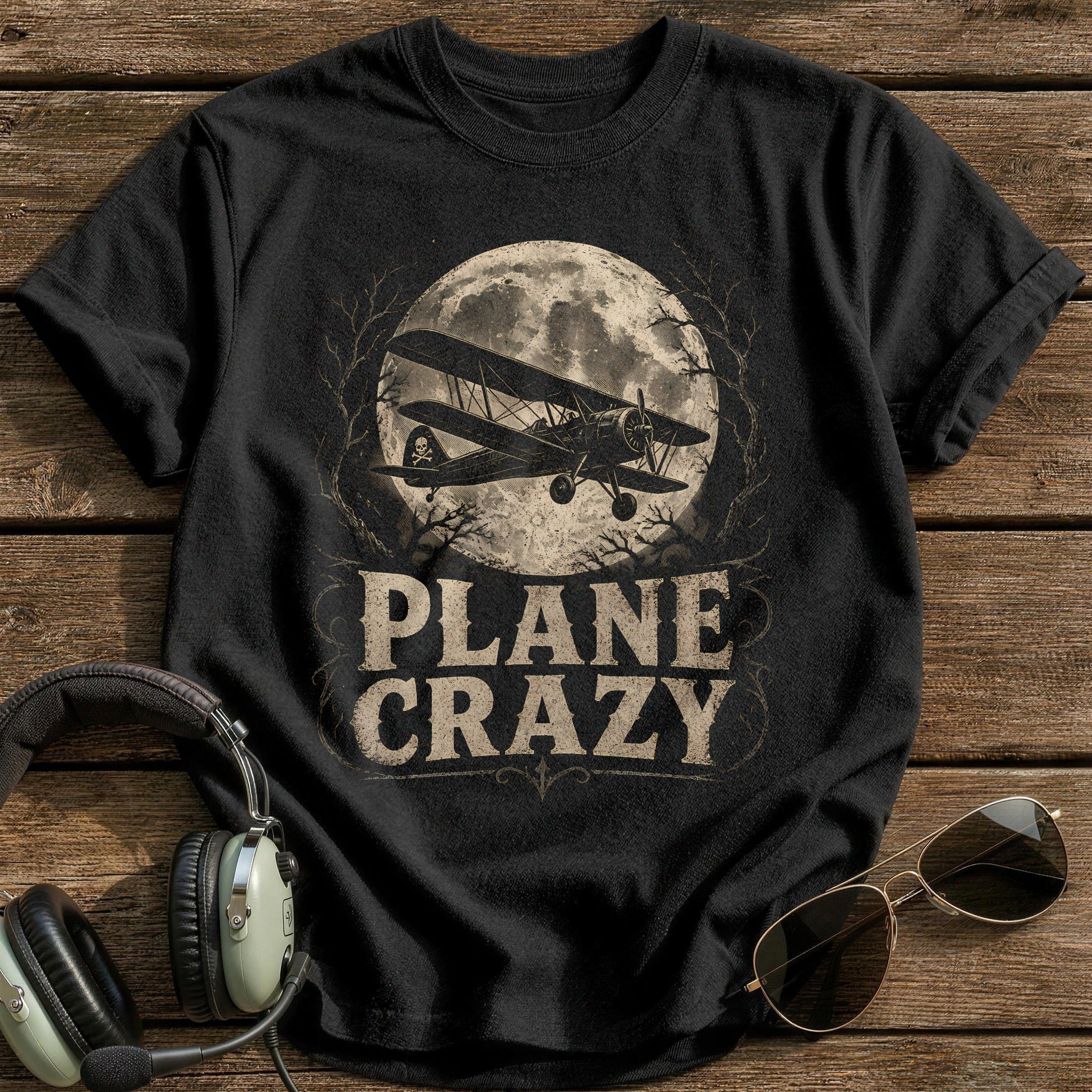 Plane Obsessed - Black