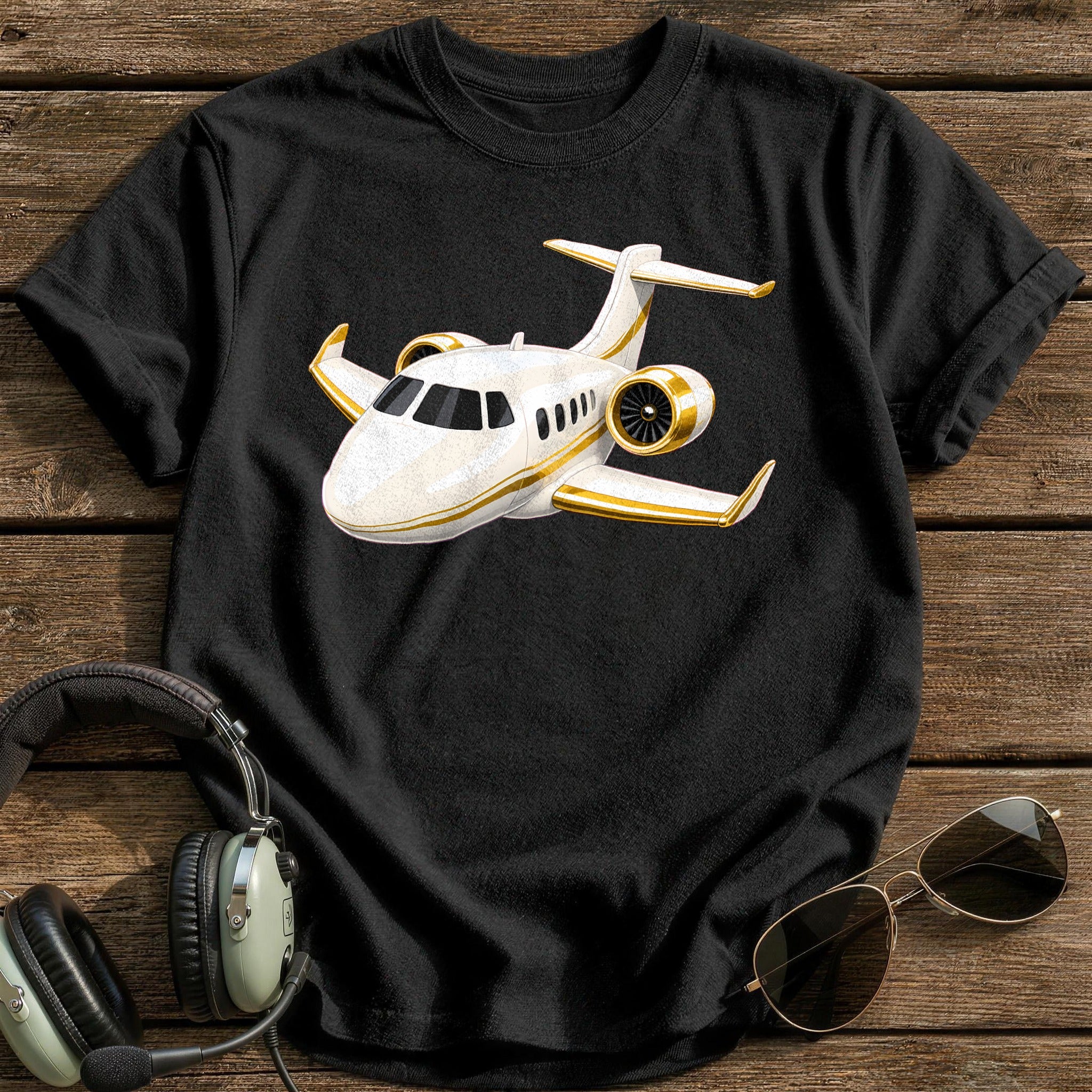 Privatejet 74 T-Shirt - Black