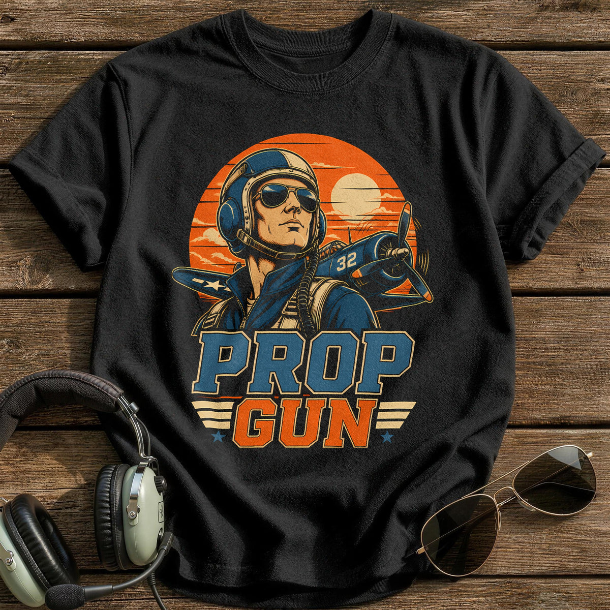 Prop Gun T-Shirt - Black