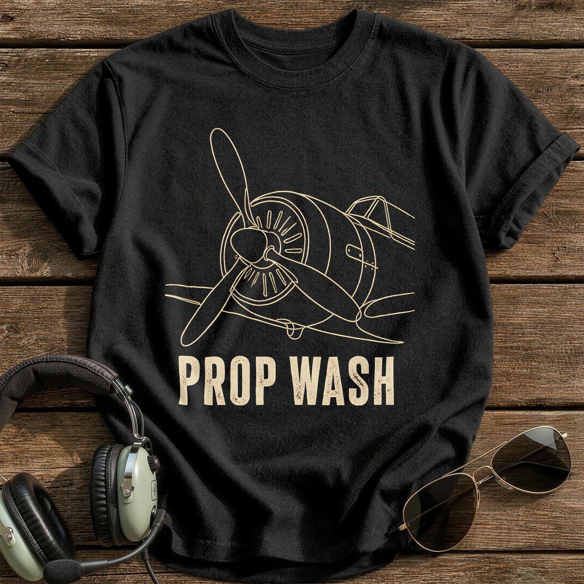 Prop Wash 38 T-Shirt - Black