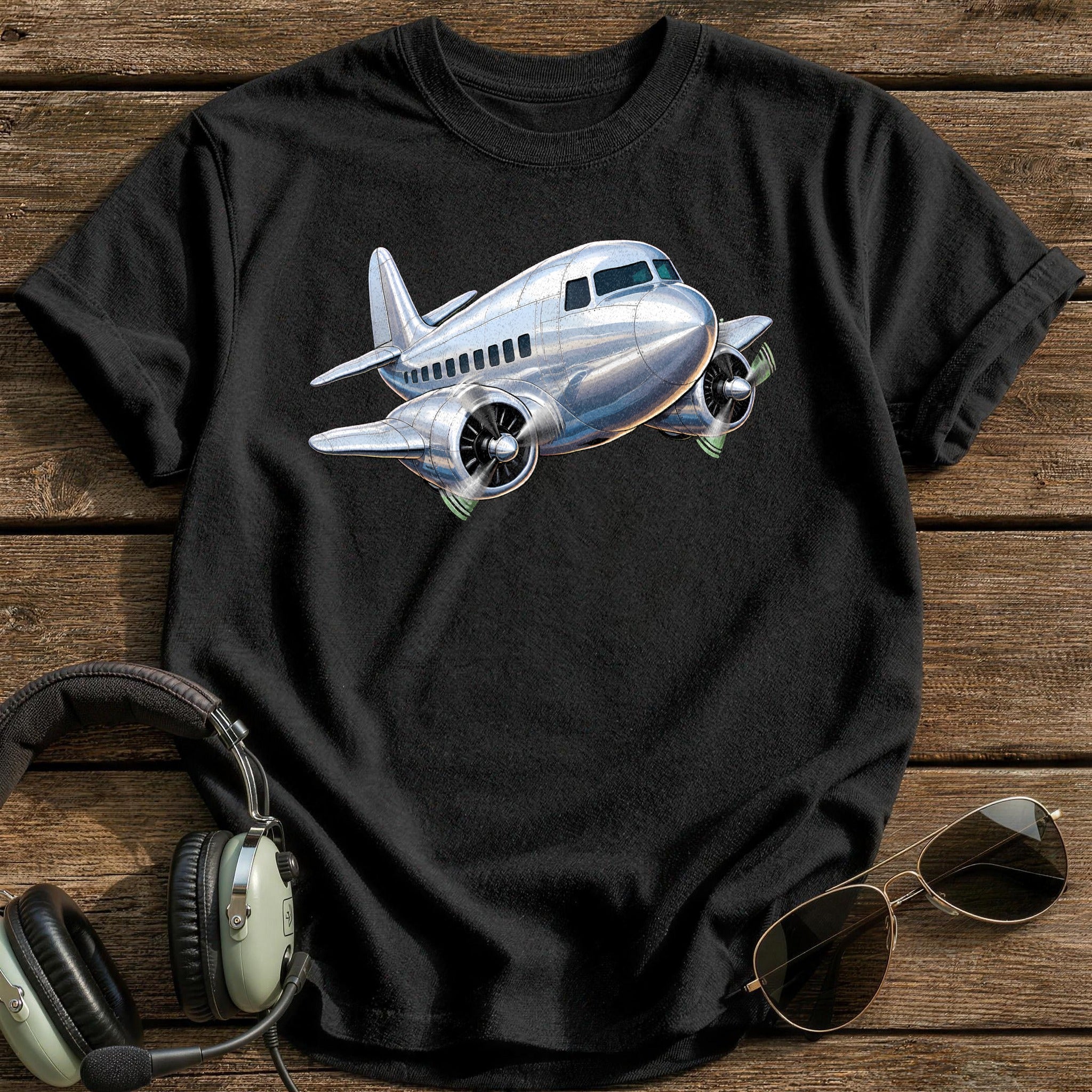 Propairliner 71 T-Shirt - Black