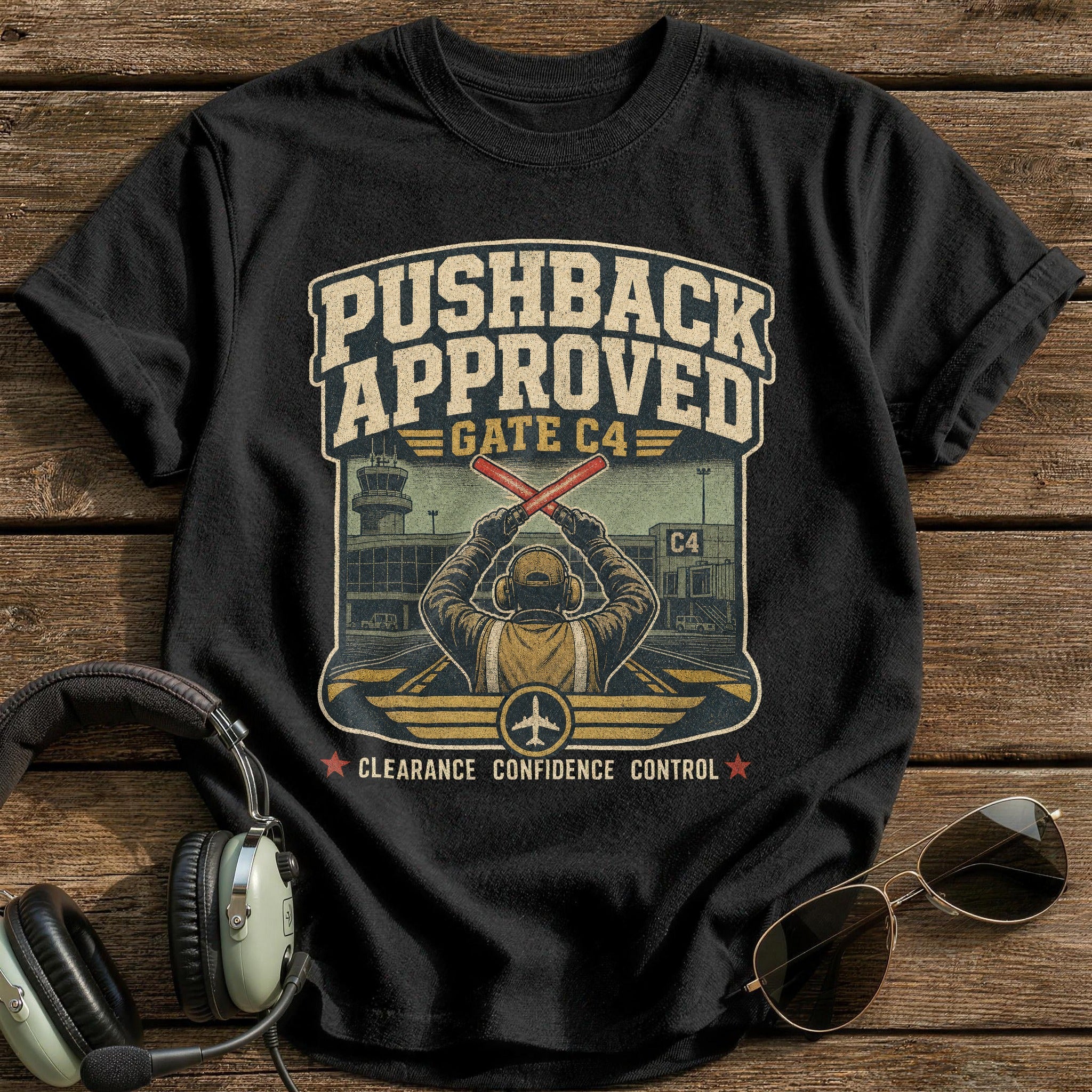 Pushback Approved T-Shirt - Black