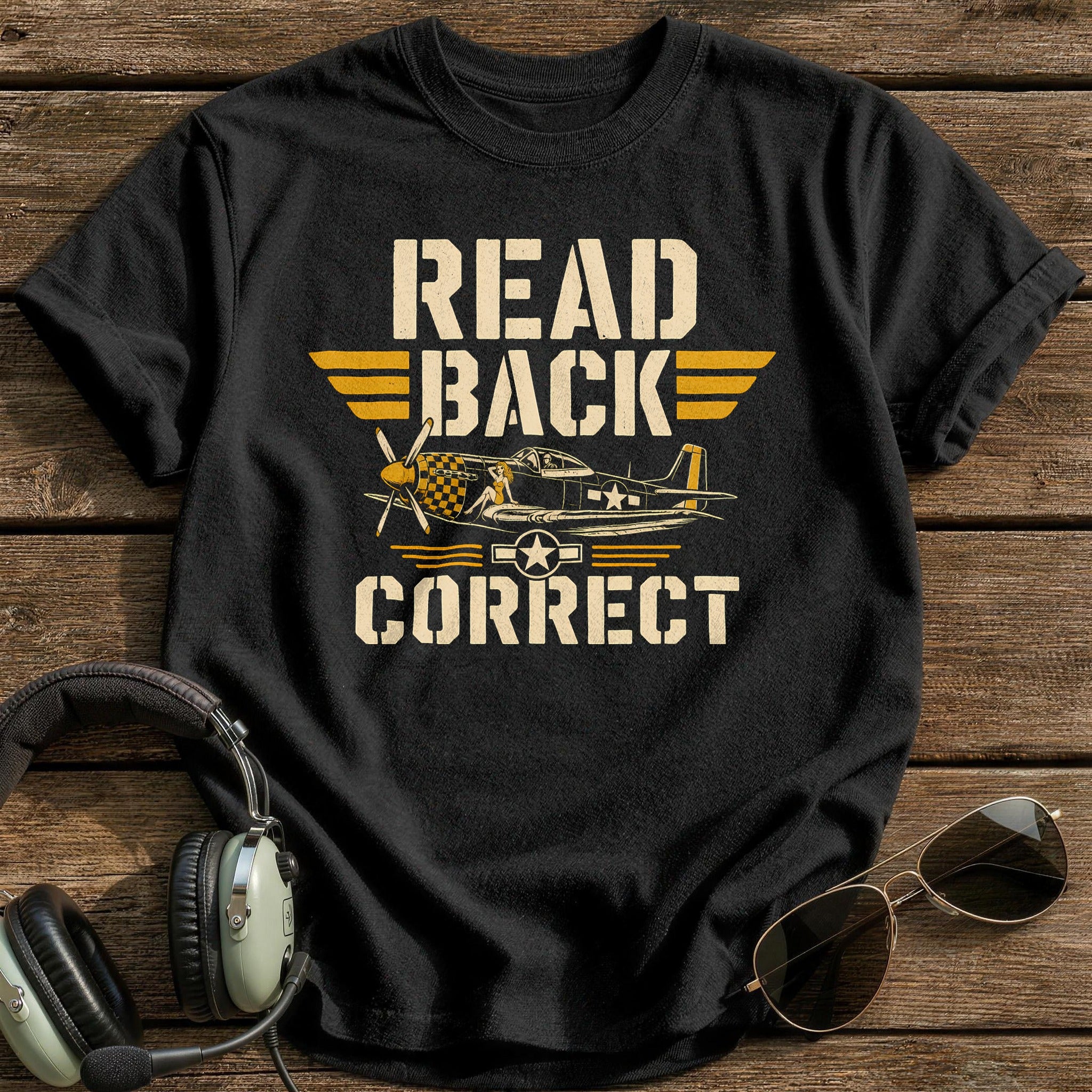 Read Back Correct - Black