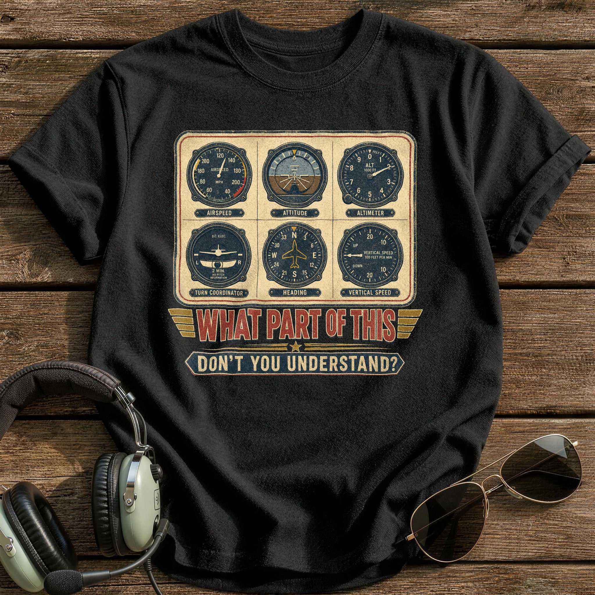 Read the Gauges T-Shirt - Black