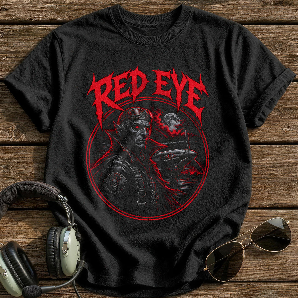 Red Eye 15 T-Shirt - Black