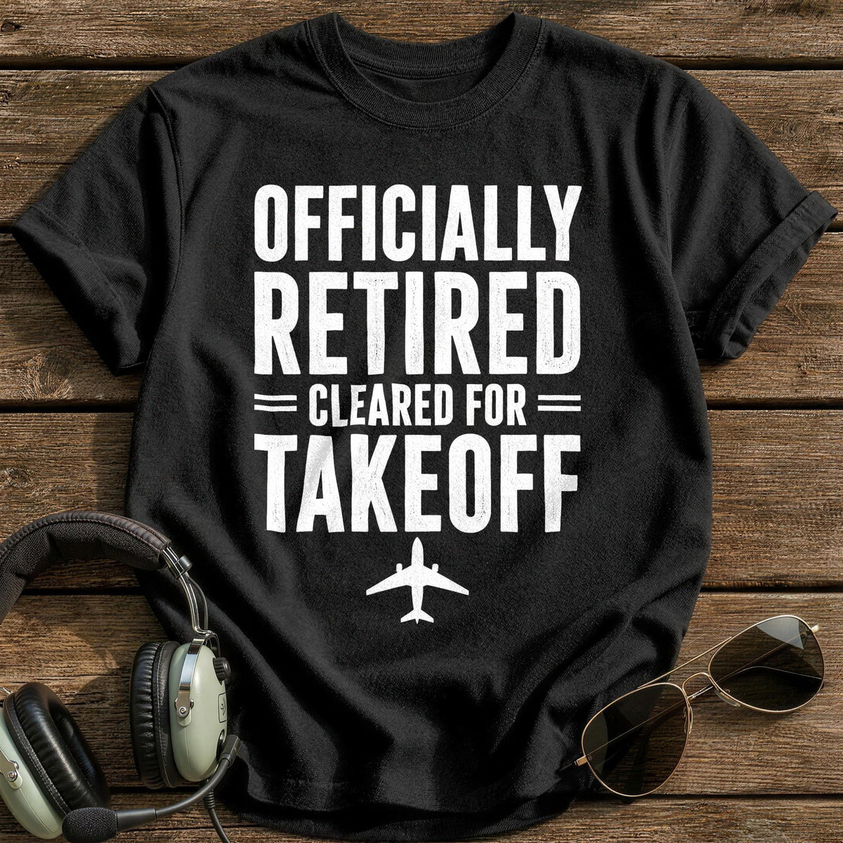 Retired Cleared Takeoff 25 T-Shirt - Black
