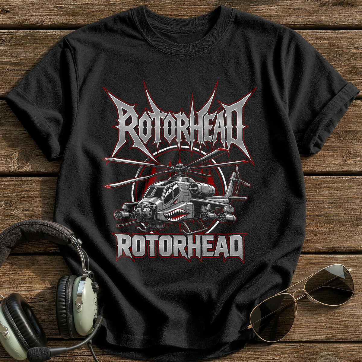 Rotor Rebellion T-Shirt - Black