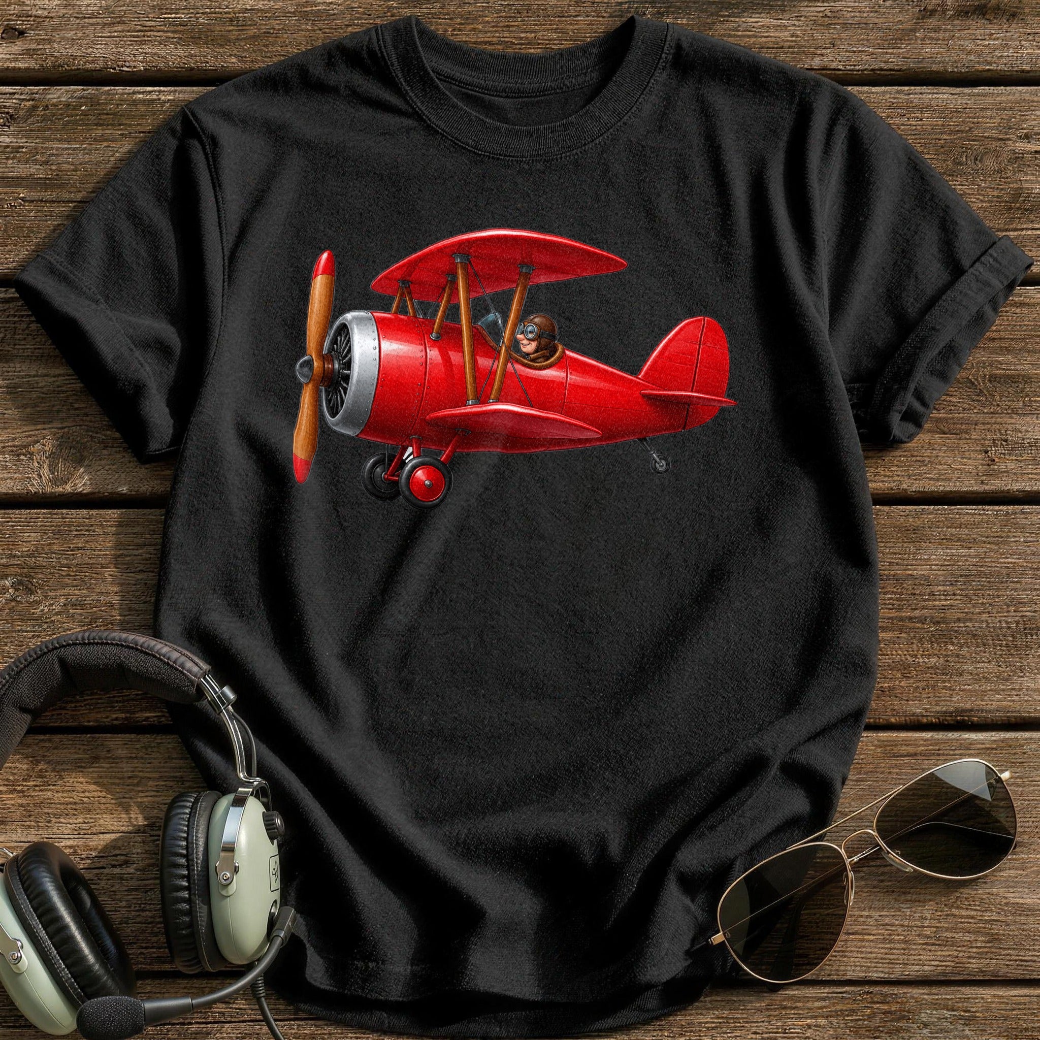 Scarlet Biplane - Black