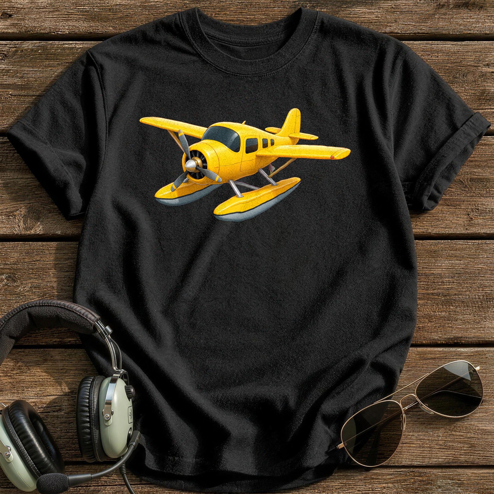 Seaplane 77 T-Shirt - Black