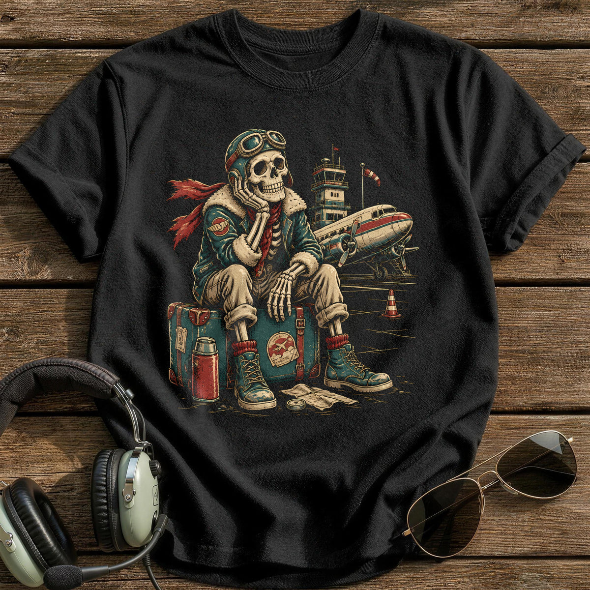 Skeleton Crew Sortie T-Shirt - Black