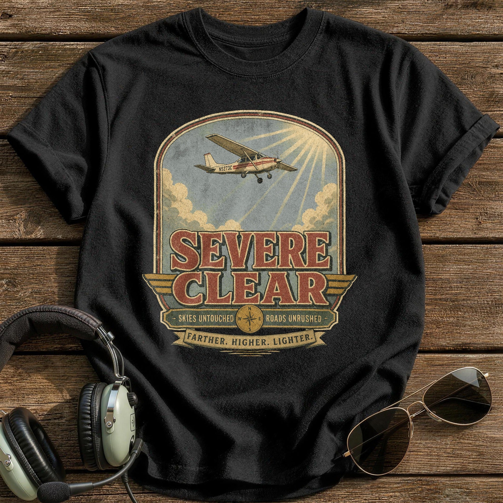 Skies Untouched T-Shirt - Black