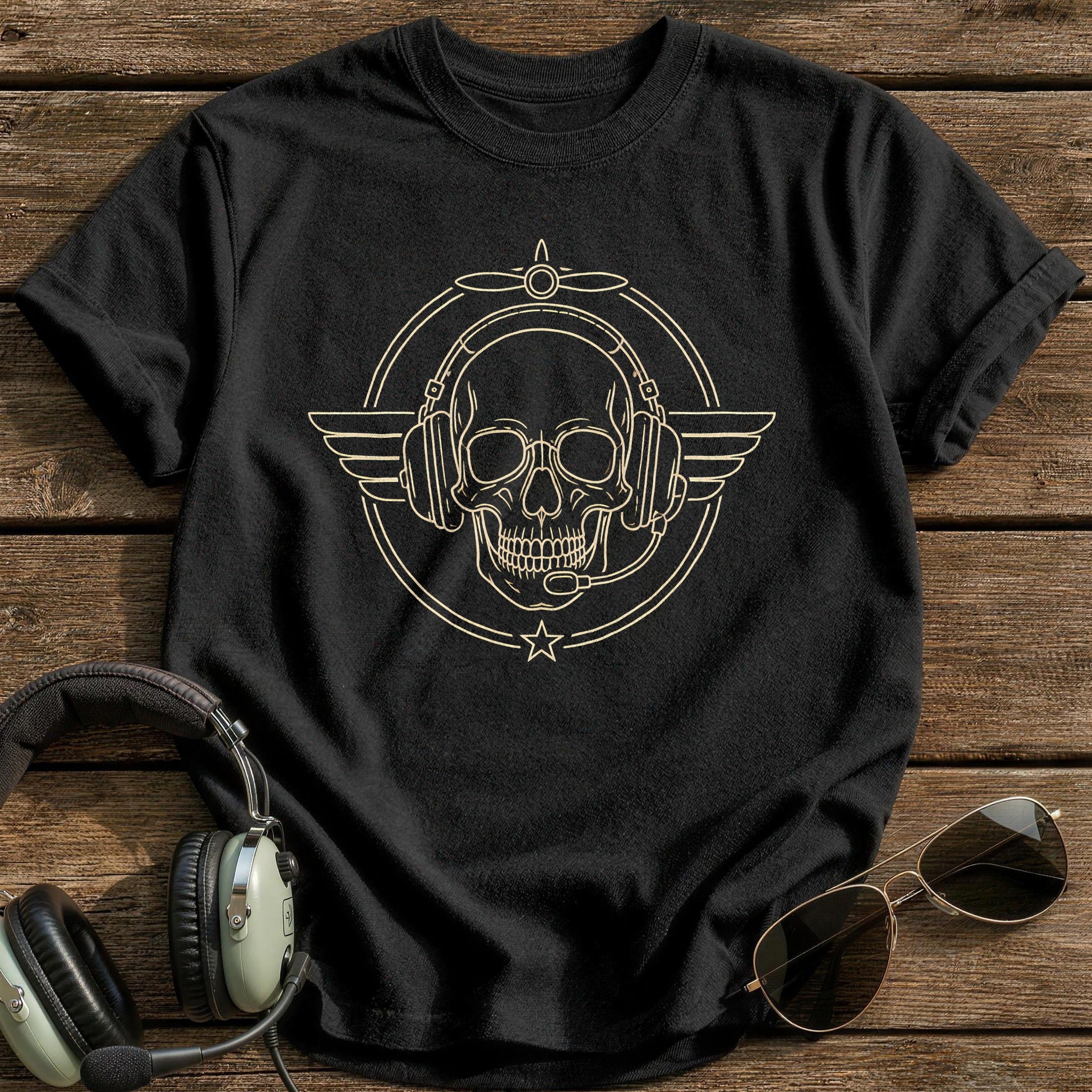 Skull Pilot Headset 38 - Black