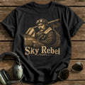 Sky Rebel T-Shirt - Black