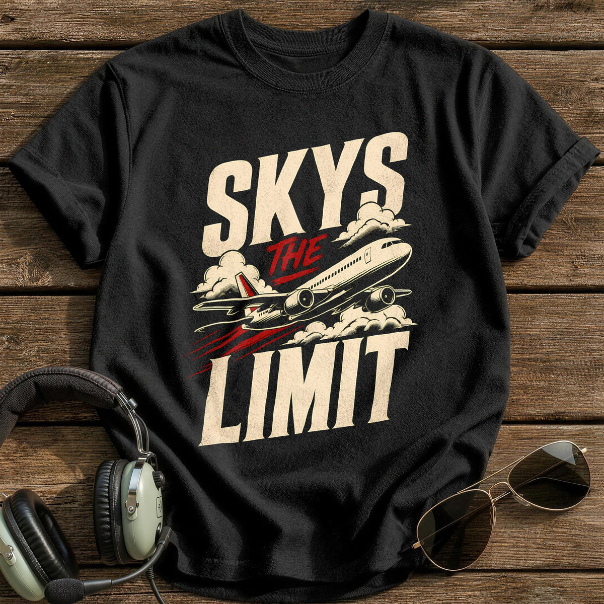 Skys The Limit 98 T-Shirt - Black