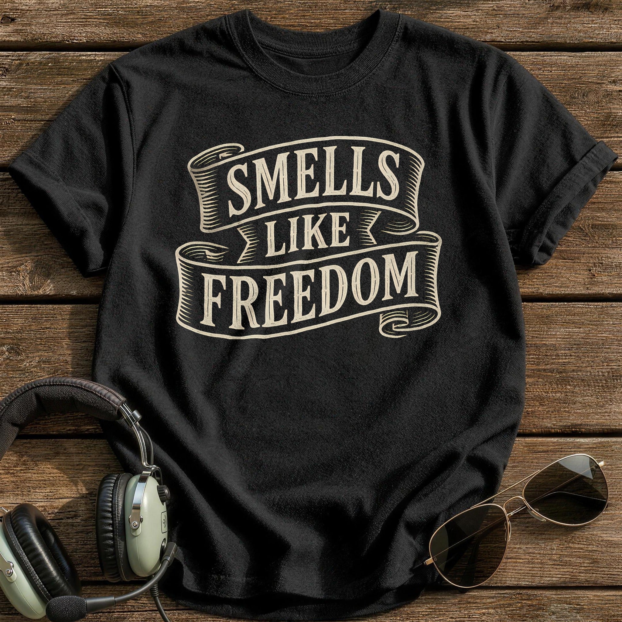 Smells Like Freedom 34 T-Shirt - Black
